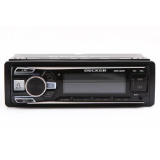 Автомагнітола «Decker» MDR-122 RGB DSP/BT/USB+USB Charge/MicroSD/ISO/дод. розєм /ПДУ/Decker Audio