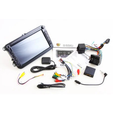 Автомагнітола MP5 2DIN Android 10 VW Cyclone PCPL екран 8 TFT/BT/2*USB/GPS/Wi-Fi/32Гб/ОЗУ 2Гб