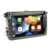 Автомагнітола MP5 2DIN Android 10 VW Cyclone PCPL екран 8 TFT/BT/2*USB/GPS/Wi-Fi/32Гб/ОЗУ 2Гб