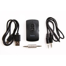 Адаптер Bluetooth 5.0 в AUX Hoco E73 Pro з мікрофоном