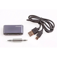 Адаптер Bluetooth 5.0 в AUX Usams з мікрофоном