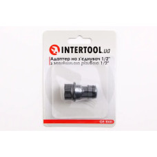 Адаптер для коннектора 1/2 з зовнішньою різьбою 1/2 Intertool