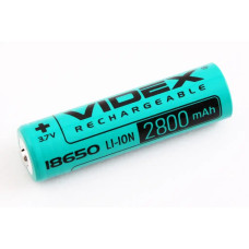 Батарейка 18650 Li-Ion 2800 мaч Videx без захисту
