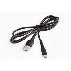 Кабель USB - microUSB 3.0A 1.0м Avantis круглий чорний