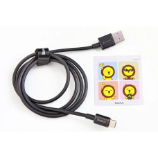 Кабель USB - Type-C 66 Вт 1.0м Baseus Superior зиліконовий круглий чорний
