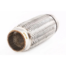 Гофра глушника 45*150 короткий фланець 3-шарова ASR (Lacetti)