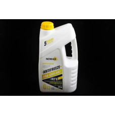 Рідина охолоджуюча антифриз жовтий -42 ° Nowax G13 5.0 кг