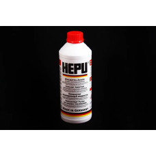 Вода охолоджуюча антифриз червоний конценрат Hepu 1.5 кг