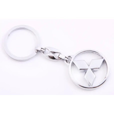 Брелок метал. Mitsubishi ребра.