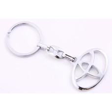 Брелок метал. Toyota срібне.
