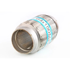Гофра глушника 64*150 3-шарова EuroEx