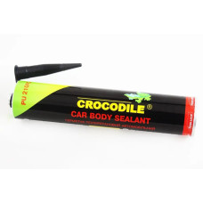 Герметик для швів під пістолет Crocodile 310мл чорний