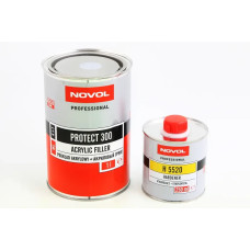 Ґрунт акриловий 4+1 Novol Protect 300 сірий 1л + відвердитель H5520 0.25л