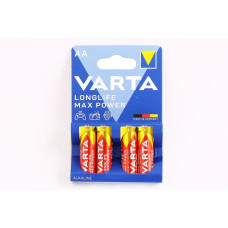 Батарейка AA/LR6 Alkaline Varta LongLife Max Power блістер