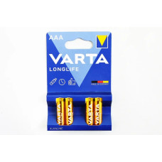 Батарейка AAA/LR03 Alkaline Varta LongLife блістер