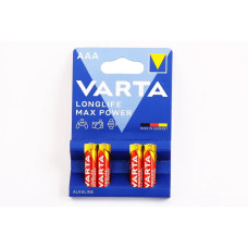 Батарейка AAA/LR03 Alkaline Varta LongLife Max Power блістер