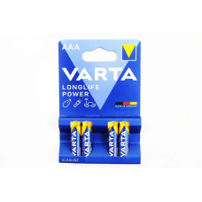 Батарейка AAA/LR03 Alkaline Varta LongLife Power блістер