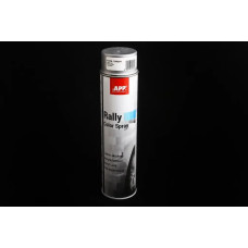 Фарба аерозольна APP Rally Color Spray 600мл срібний