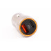 Зарядка в прикурювач 1USB/1Type-C QC 20Вт Hoco + кабель Type-C сірий