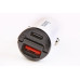 Зарядка в прикурювач 1USB/1Type-C QC 30Вт Hoco білий/черний