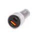 Заряд 1USB/1Type-C QC 43Вт Hoco + кабель Type-C/iPhone сірий