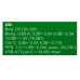Заряд 1USB/1Type-C QC 43Вт Hoco + кабель Type-C/iPhone сірий