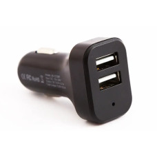 Зарядка в прикуривач 2USB 2.1A Usams C13 чорний