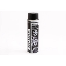 Фарба аерозольна для дисків Deco Color Megafelga 500мл чорний глянець