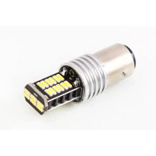 Лампа диодна 12В T25/2-конт. 30-SMD 4014 CAN з радіатором Cyclone 660м