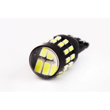 Лампа диодна 12В безцок. T10 30-SMD 3014 з лінзою Cyclone 390лм