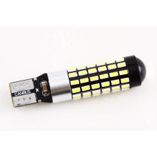 Лампа диодна 12В безцок. T10 78-SMD 3014 CAN з лінзою Cyclone 900лм