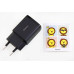 Зарядне в 220В 2USB 2.1А Baseus чорний