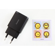 Зарядне в 220В 3USB 3.4 А Baseus чорний