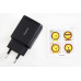 Зарядне устр-во QC 220В 20 Вт 1USB + Type-C Baseus Compact чорний