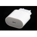 Зарядне устр-во QC 220В 20 Вт Type-C Apple A quality білий