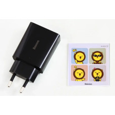 Заряднено QC 220В 20 Вт Type-C Baseus Speed Mini чорний