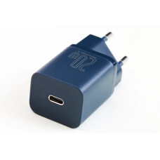 Заряднено QC 220В 20 Вт Type-C Baseus Super Si + кабель iPhone синій