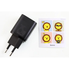 Зарядне устр-во QC 220В 25 Вт Type-C Baseus Super Si чорний