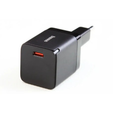 Заряднено QC 220В 30 Вт Type-C Baseus GaN3 чорний