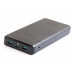 Напружене Brevia 2USB 1Type-C LED-дислей з ліхтарем. Чорний