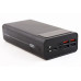 Напружене XO 4USB 2Type-C 2.0A LED-дисплей з ліхтарем. Чорний