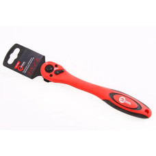 Ключ тертя 3/8 72 зуба вигнутий Intertool Prof обрізаний