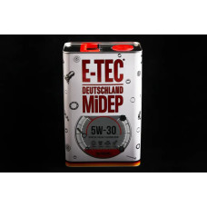 Масло 5W-30 E-Tec метал, каністра SN/CF 4л/3.52 Кг