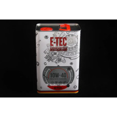 Мастила 10W-40 E-Tec метал, каністра SM/CF 4л/3.52 Кг