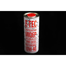 Масло дизельне 10W-40 E-Tec метал. каністра CI-4/CF 1л/0.87кг