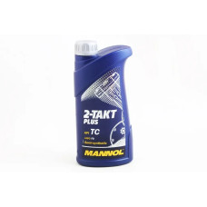 Масло Мото 2-тактне Mannol 2-Takt Plus TC 1л (полісинтетика)