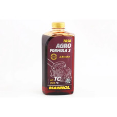 Масло Мото 2-тактне Mannol Agro Formula  TC 1л (ПЕТ)