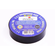 Зелента ПВХ 30м Stenson 0.13*19м чорна
