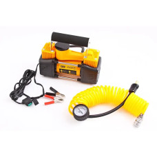 Компресор 360Вт/150psi/85л Сила Трофі на затискаках 2-цил, маном.