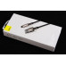 Кабель USB - iPhone 2.4A 2.0м Baseus Tungsten Gold нейлоновий круглий чорний